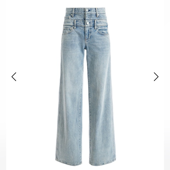 Alice and Olivia “cool” double waistband jeans - Picture 4 of 16